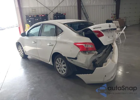 2016 Nissan Sentra S z USA, uszkodzony, nr VIN 3N1AB7APXGY274294